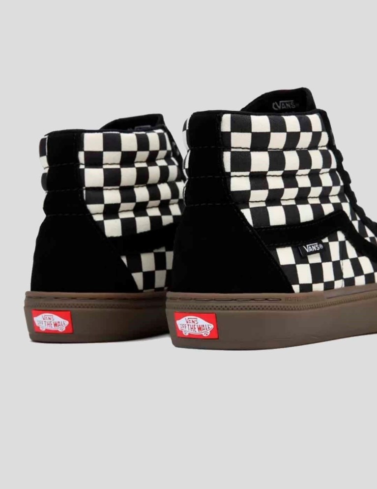 Zapatillas skate VANS bmx sk8-hi checkered/black